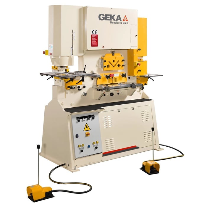 Ny Geka Bendicrop 85S hydr. profiljernssaks - 85 tons
