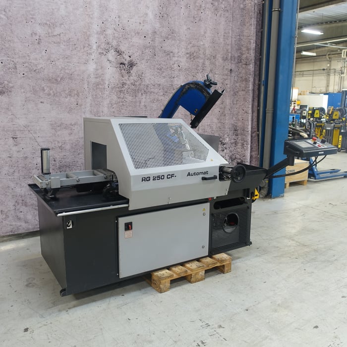 Used Pilous ARG 250 CF-NC automatic bandsaw - Ø250 mm.