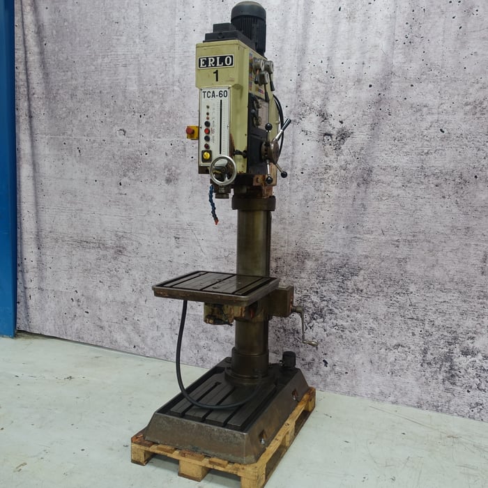 Used Erlo TCA 60 pillar drilling machine - MK 5.
