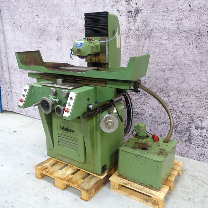 Brugt Jakobsen SJ 25 hydr. plansliber - 550 x 200 mm.