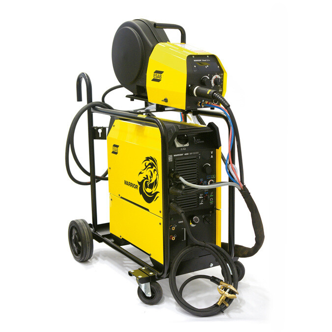 Ny Esab Warrior 500I CC/CV CO-2 anlæg - 500 amp.