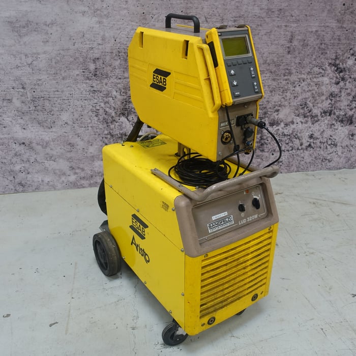 Brugt Esab LUD 320W CO-2 anlæg - 320 amp.
