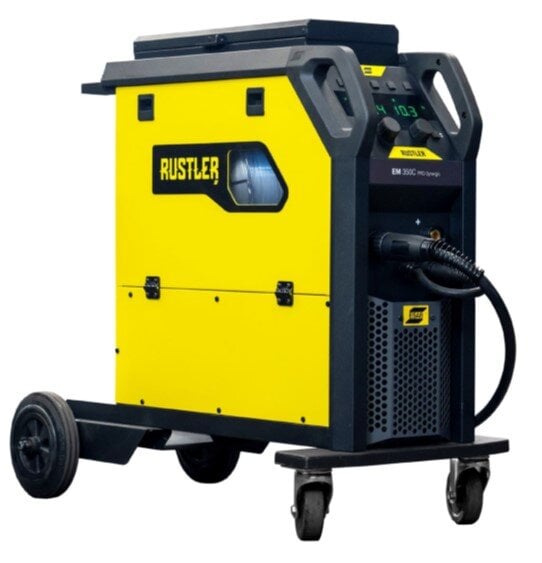 Ny Esab Rustler EM 350C PRO Synergic CO-2 anlæg - 350 amp.