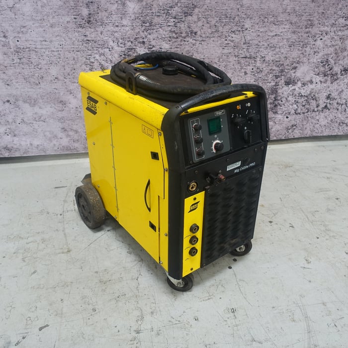 Brugt Esab OrigoMig C420w PRO CO-2 anlæg - 420 amp.
