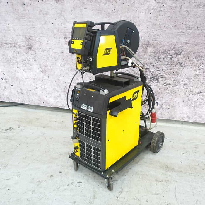 Brugt Esab MIG U5000iw CO-2 anlæg - 500 amp.