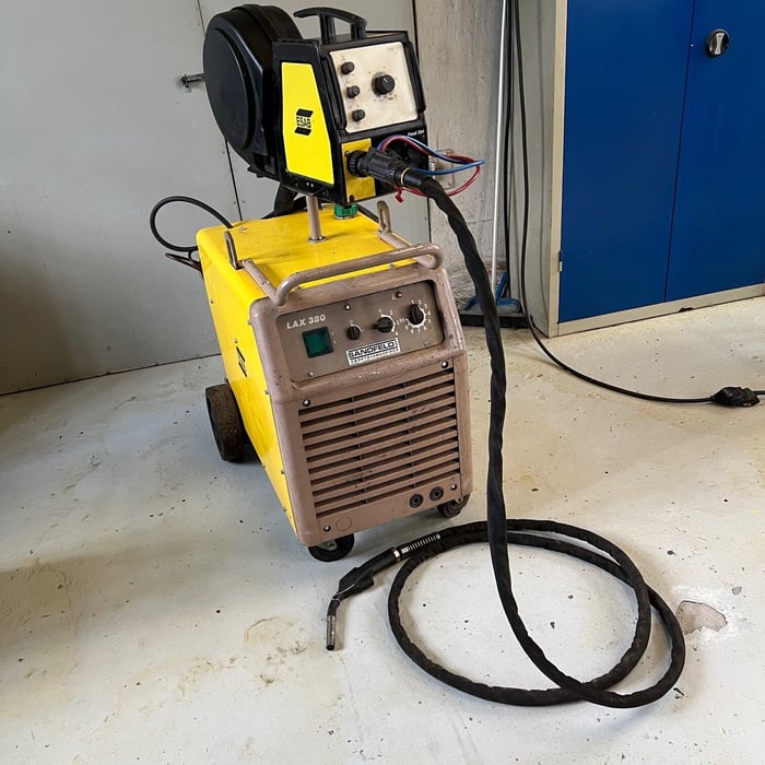 Brugt Esab LAX 380 CO-2 anlæg - 380 amp.