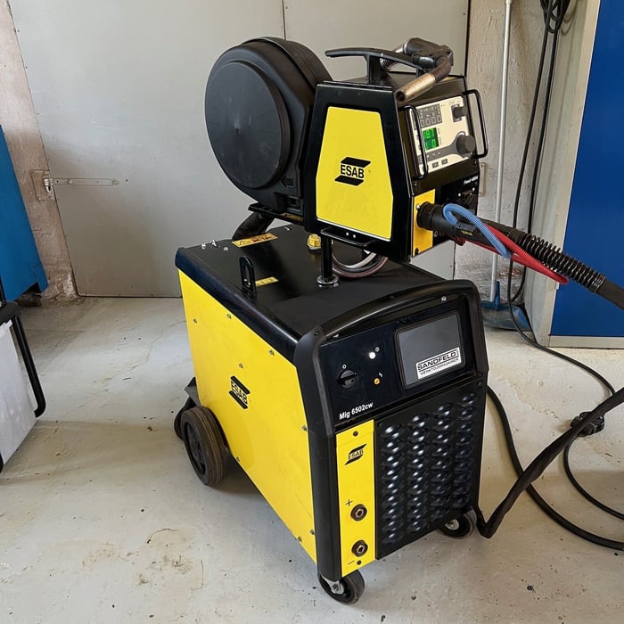 Brugt Esab MIG 6502CW CO-2 anlæg - 650 amp.