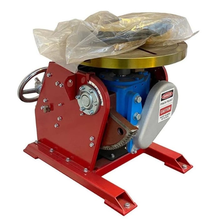 Ny Key Plant VP0.15 motoriseret svejserundbord - 250/150 kg.