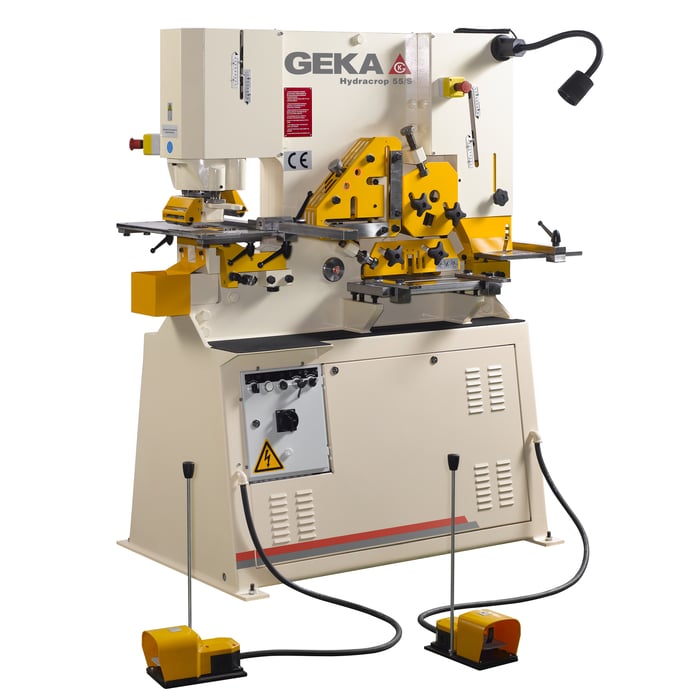 Ny Geka Hydracrop 55S hydr. profiljernssaks - 55 tons.