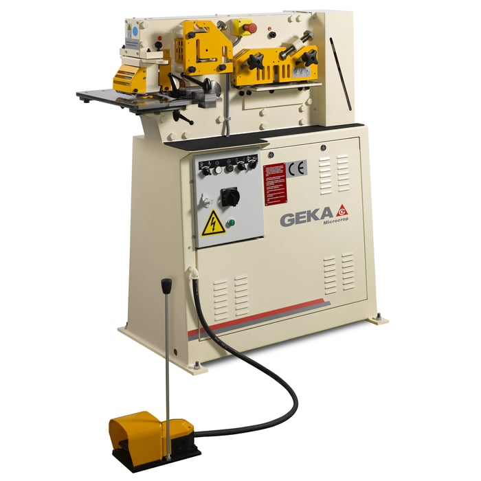 Ny Geka Microcrop 36 hydr. profiljernssaks - 36 tons.