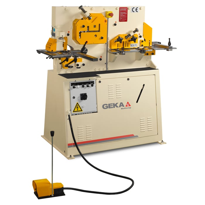 Ny Geka Multicrop 45 hydr. profiljernssaks - 45 tons.
