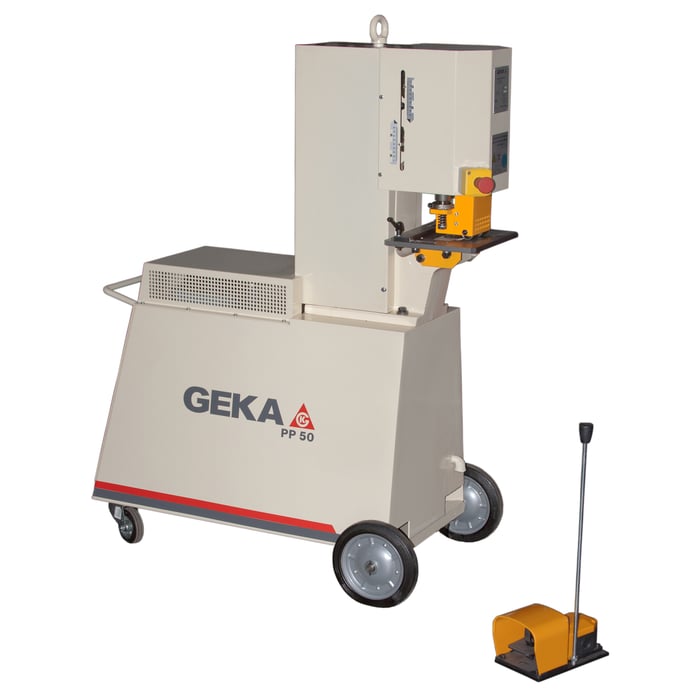 Ny Geka PP 50 G hydr. lokkemaskine - 50 tons.