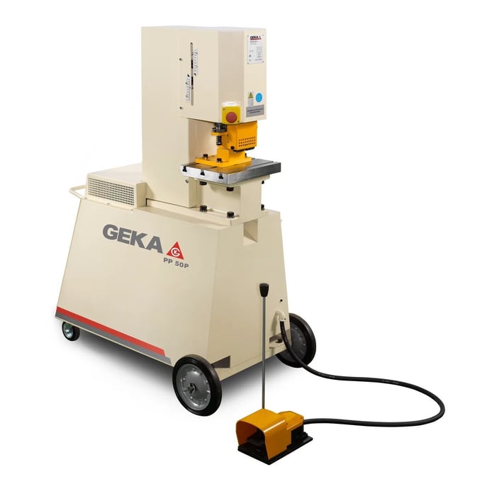 Ny Geka PP 50 Press hydr. lokkemaskine - 50 tons.
