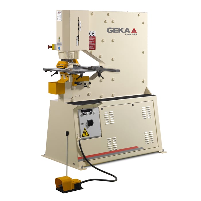 Ny Geka Puma 55S hydr. lokkemaskine - 55 tons.