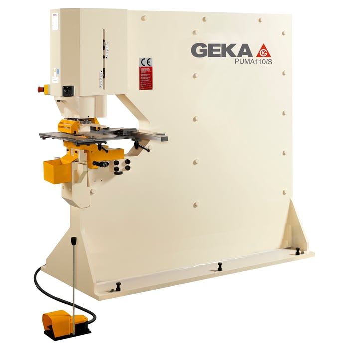 Ny Geka Puma 110S hydr. lokkemaskine - 110 tons.