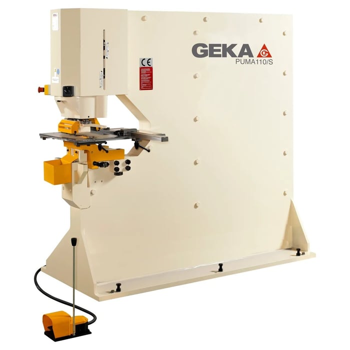 Ny Geka Puma 110S hydr. lokkemaskine - 110 tons.