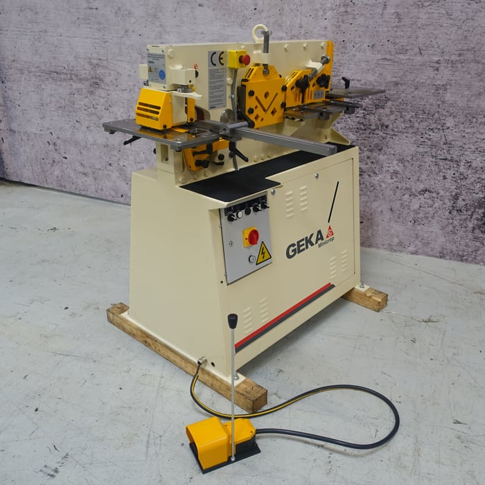 Demo Geka Minicrop 45 hydr. profiljernssaks - 45 tons.