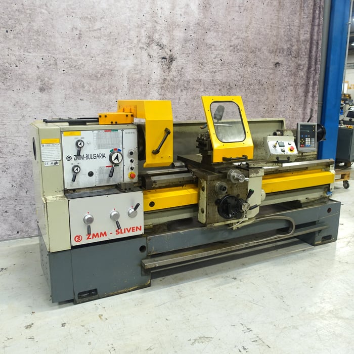 Used ZMM CU580M RD lathe - 290 x 1500 x 72 mm.