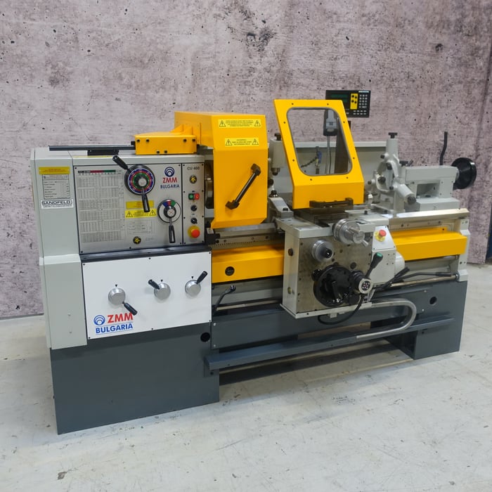 Demo ZMM CU 400 lathe - 210 x 1000 x 62 mm.