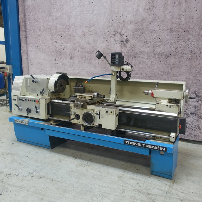 Brugt Tos SN 500/1500 SA drejebænk - 250 x 1500 x 77 mm.