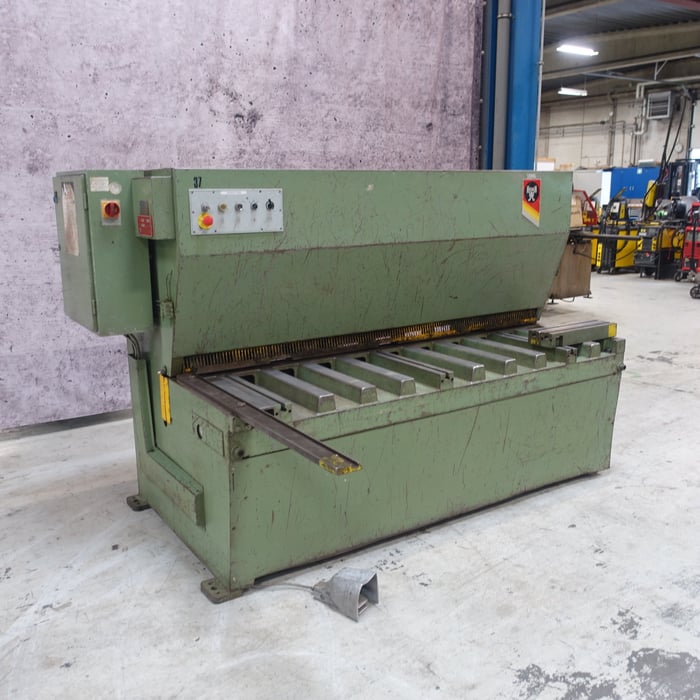 Brugt Hoan CHE 20/6 hydr. maskinsaks - 2000 x 6 mm.