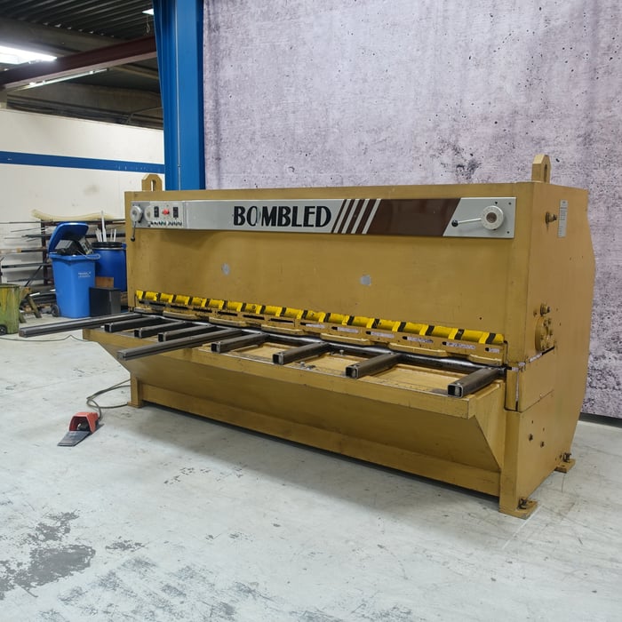 Brugt Bombled GTS 3010 hydr. maskinsaks - 3050 x 10 mm.