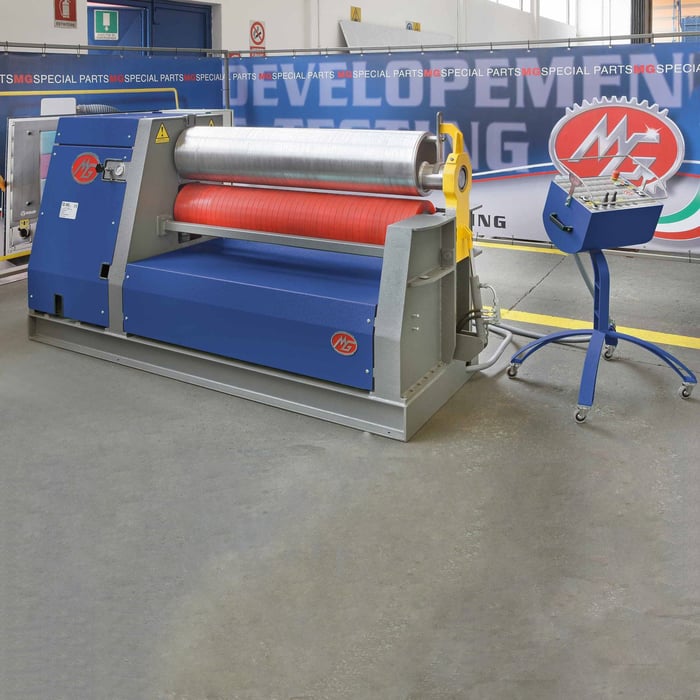 Ny MG F 2-valset hydr. pladevalse.