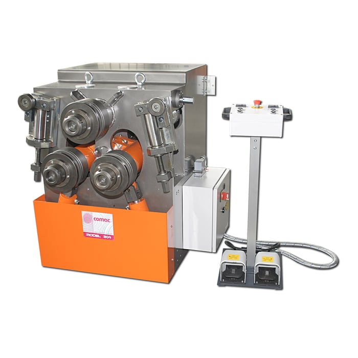 Ny Comac 304 HV hydr. profiljernsvalse - 60 mm. valsestokke.