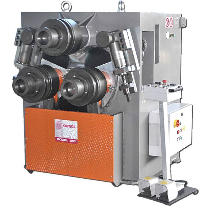 Ny Comac 307 HV hydr. profiljernsvalse - 100 mm. valsestokke.