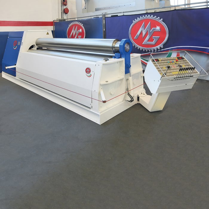 Ny MG M 3010 hydr. 4-valset pladevalse - 3100 x 10/8 mm.