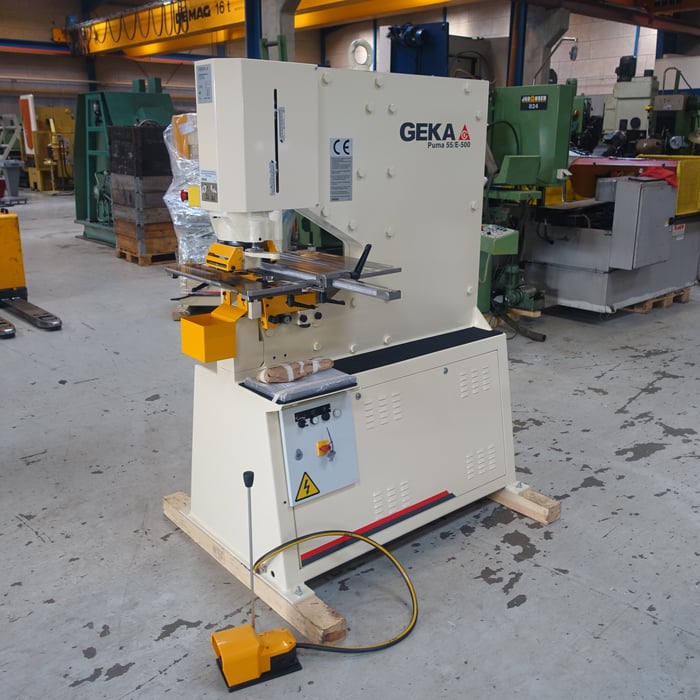 Ny Geka Puma 55S hydr. lokkemaskine - 55 tons.