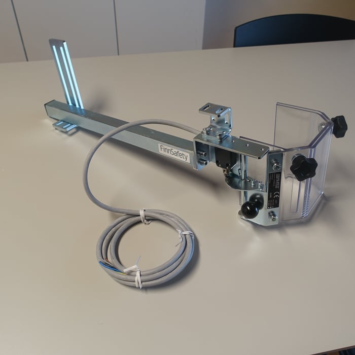 Ny Finnsafety KSL-U spindelafskærmning for søjleboremaskine - 120 mm.