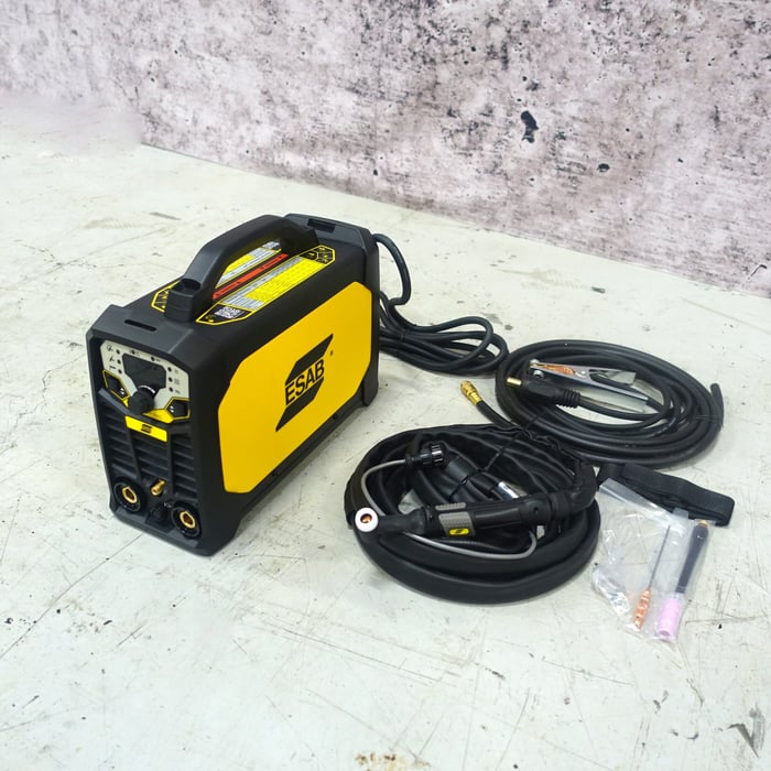 Ny Esab Rogue ET 200iP PRO TIG-anlæg - 200 amp.